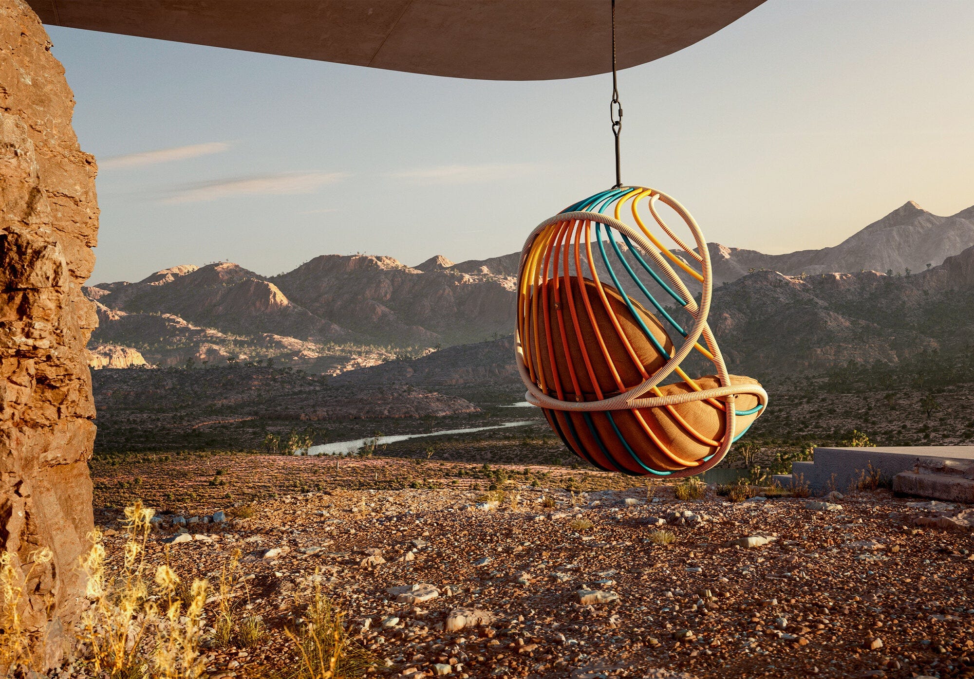 Dedon swing chair outlet